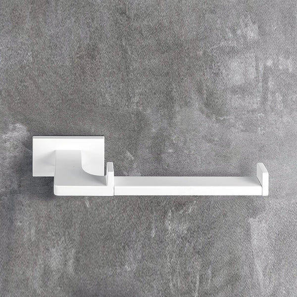 Colombo Look Porta Rotolo wc Bianco Opaco montato a parete, vista del design e della finitura - Colombo Design