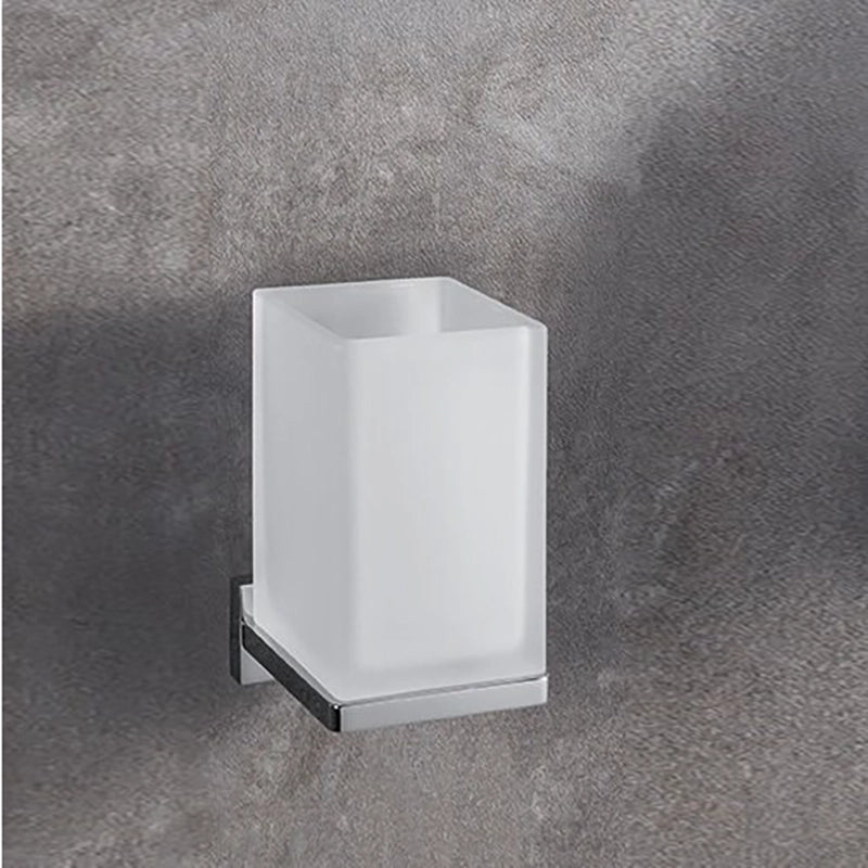 Colombo Look b1602 bicchiere portaspazzolini a muro in Vetro dettaglio Colombo Design