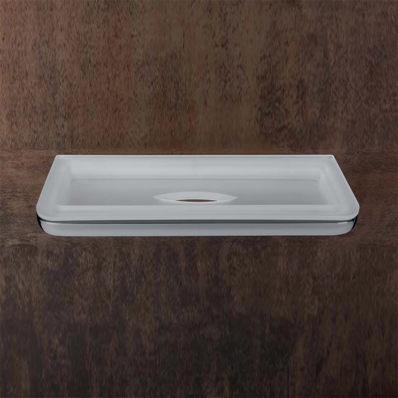 Colombo Lulu Porta Spugna a parete con foro di scolo in dettaglio Colombo Design