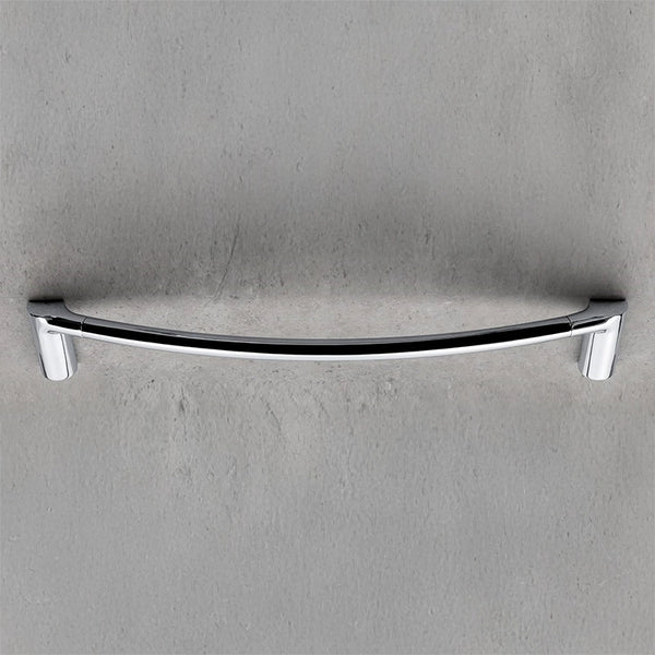 Colombo Luna Portasciugamani 48 cm in cromall Cromo montato a parete, vista del design e della finitura - Colombo Design
