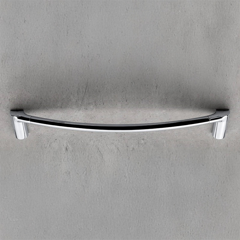 Colombo Luna Portasciugamani 63 cm in cromall cromo in lucido montato a parete, vista del design e della finitura...