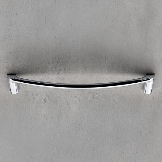 Colombo Luna Portasciugamani 63 cm in cromall cromo in lucido montato a parete, vista del design e della finitura...