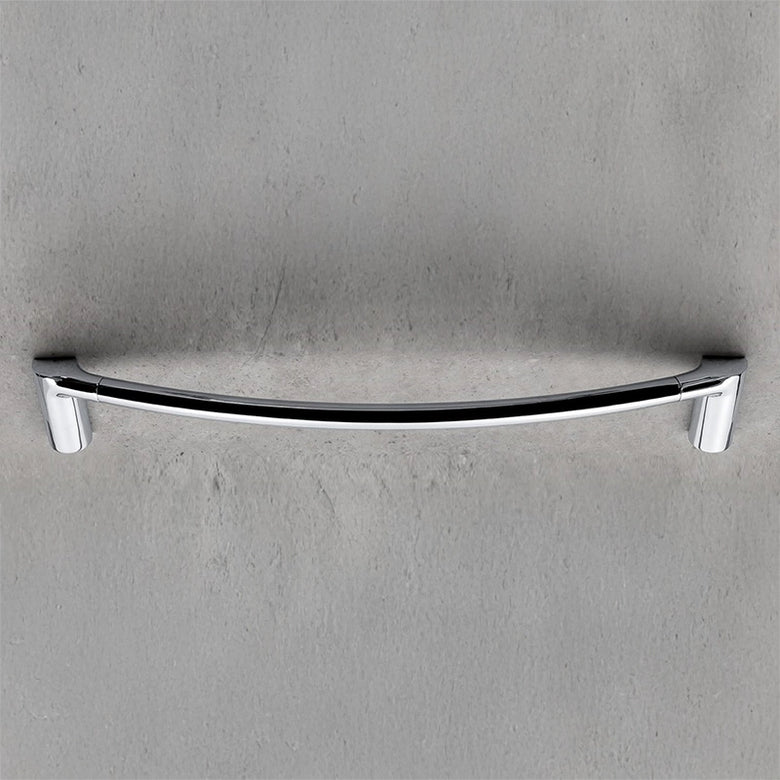 Colombo Luna Portasciugamani 63 cm in cromall cromo in lucido montato a parete, vista del design e della finitura...