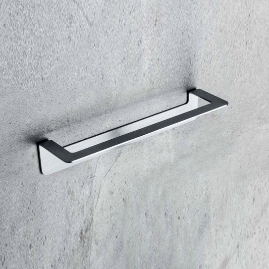 Colombo Over portasciugamani 30 cm a parete In Acciaio in acciaio inox e satinato montato a parete, vista del design e...