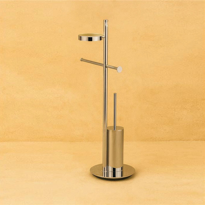 Colombo Planets B9813 Piantana portasciugamani portasapone portascopino portarotolo cromo