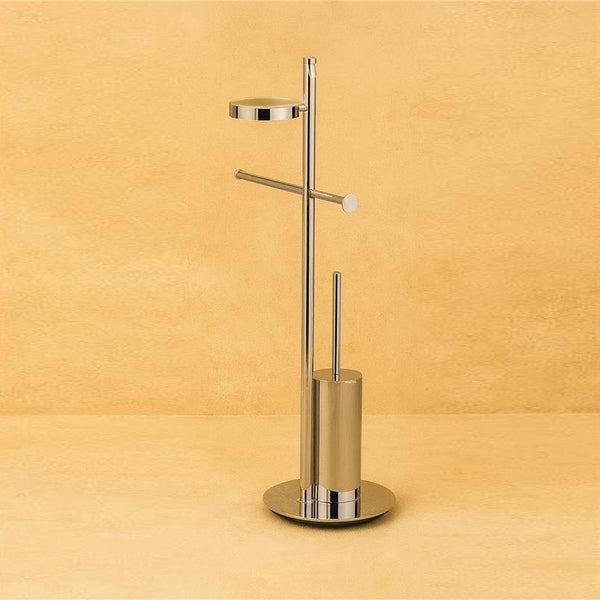 Colombo Planets B9813 Piantana portasciugamani portasapone portascopino portarotolo cromo