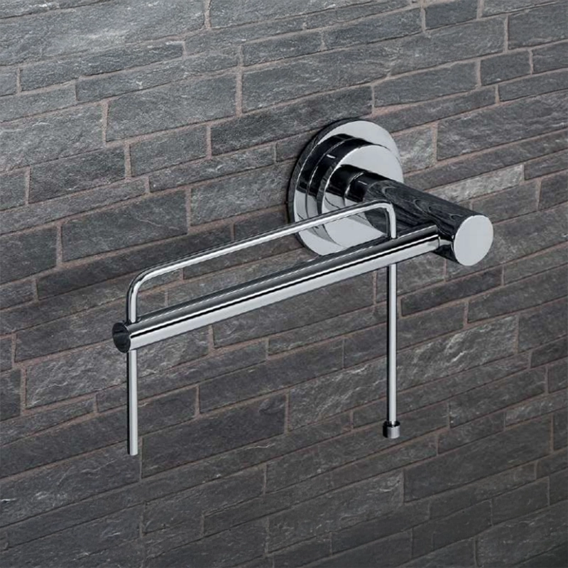Colombo Plus Porta Rotolo Sinistro a muro per wc in ottone immagine 4 Colombo Design