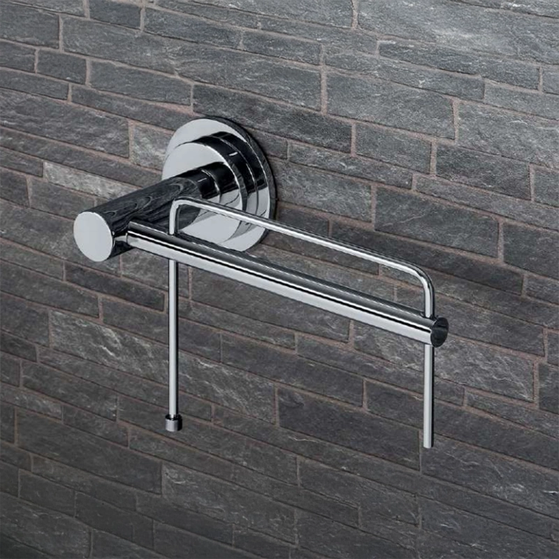 Colombo Plus Porta Rotolo destro a muro per wc in ottone immagine 4 Colombo Design