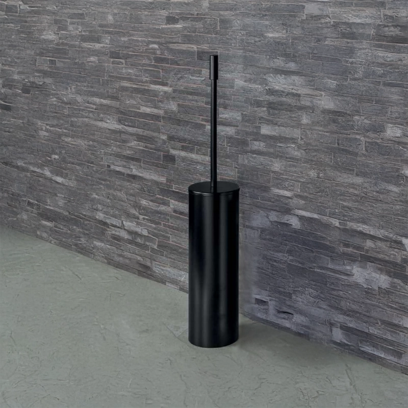 Colombo Plus Porta Scopino Da Appoggio nero Opaco W49610NM