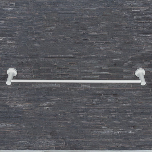 Colombo Plus Portasciugamani 63 cm a muro Bianco Opaco montato a parete, vista del design e della finitura - Colombo Design