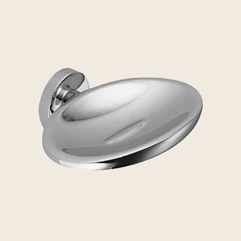 Colombo Plus Porta Sapone Inamovibile a muro in ottone cromo immagine 4 Colombo Design
