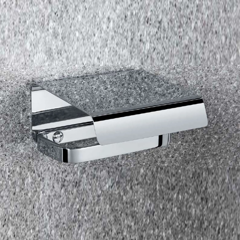 Colombo Time w4291 Porta Rotolo Coperto reversibile a muro dettaglio Colombo Design