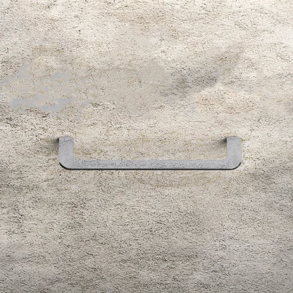 Colombo Trenta portasciugamani 36 cm a parete cromo in lucido montato a parete, vista del design e della finitura...