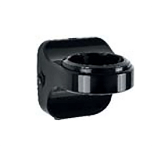 Colombo contract supporto per asciugacapelli b9971 e b9998 in opaco installato in bagno moderno con ante in vetro...