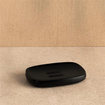 Colombo design Trenta B3040 Porta Sapone Da appoggio Nero Opaco