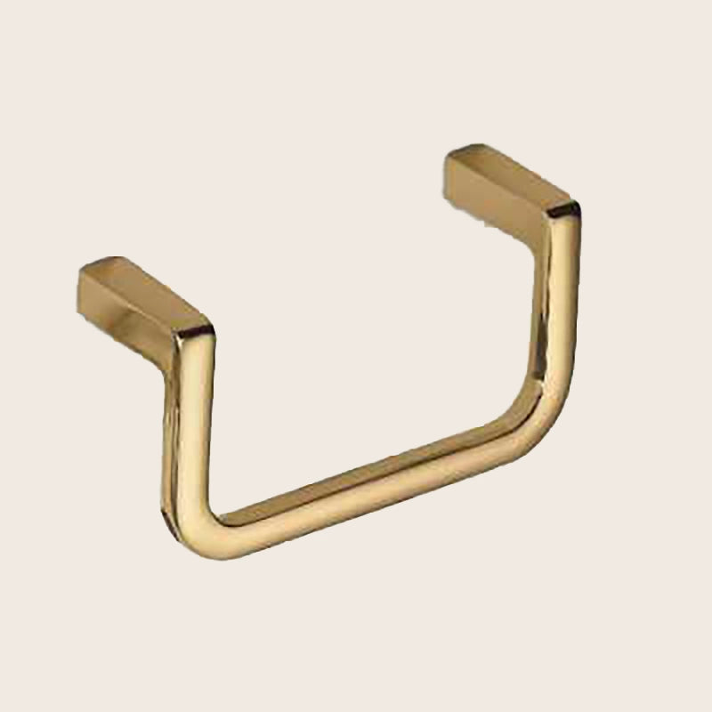 Colombo lulu b6231 porta salviette ad anello in ottone oro dettaglio Colombo Design