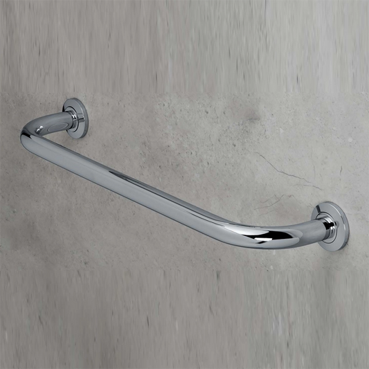 Colombo maniglia 55 cm di sicurezza vasca cromo b9721 in lucido montato a parete, vista del design e della finitura...