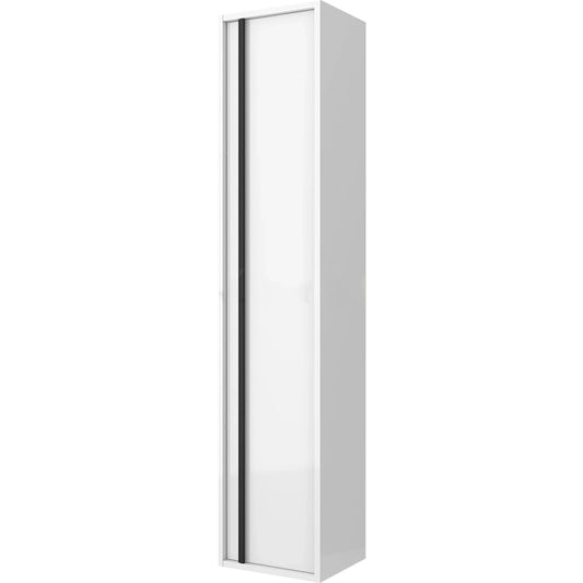 Colonna Bagno 140x30 bianco lucido Firenze Reversibile Push open