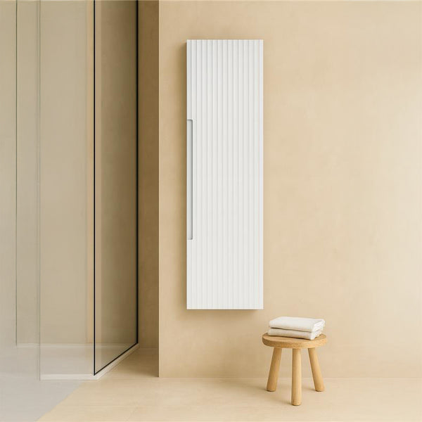 Colonna bagno 120x34 Mango bianco opaco reversibile