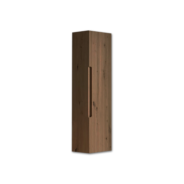 Colonna bagno 120x34 Mango noce effetto legno reversibile