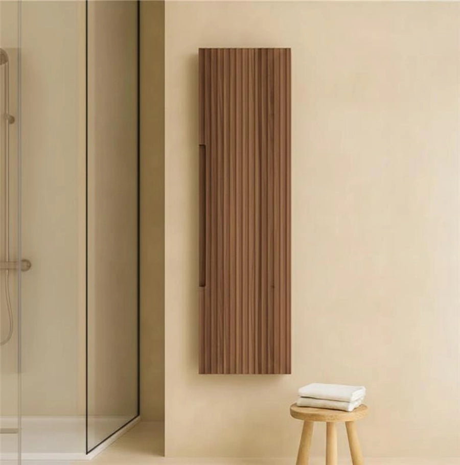 Colonna bagno 120x34 Mango noce effetto legno reversibile