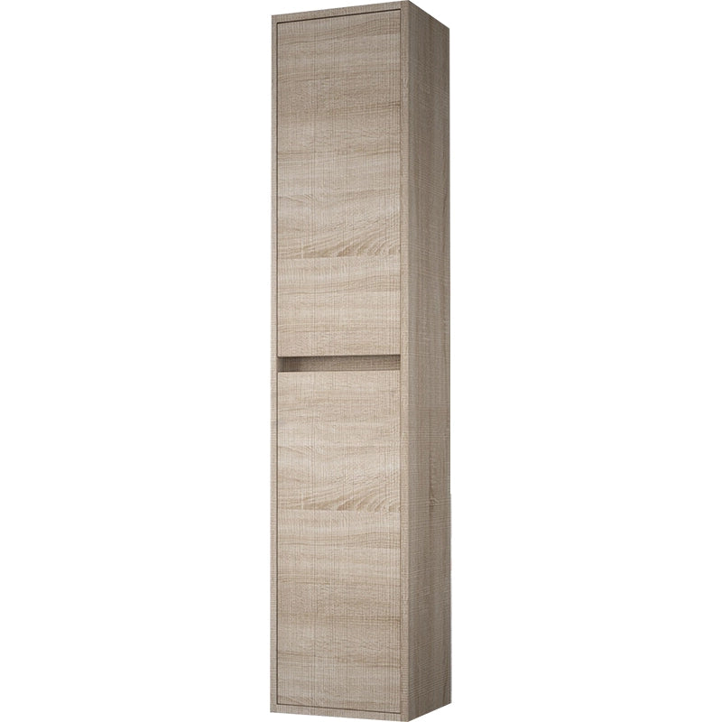 Colonna bagno 140x30 Rovere due ante ammortizzate Rigo