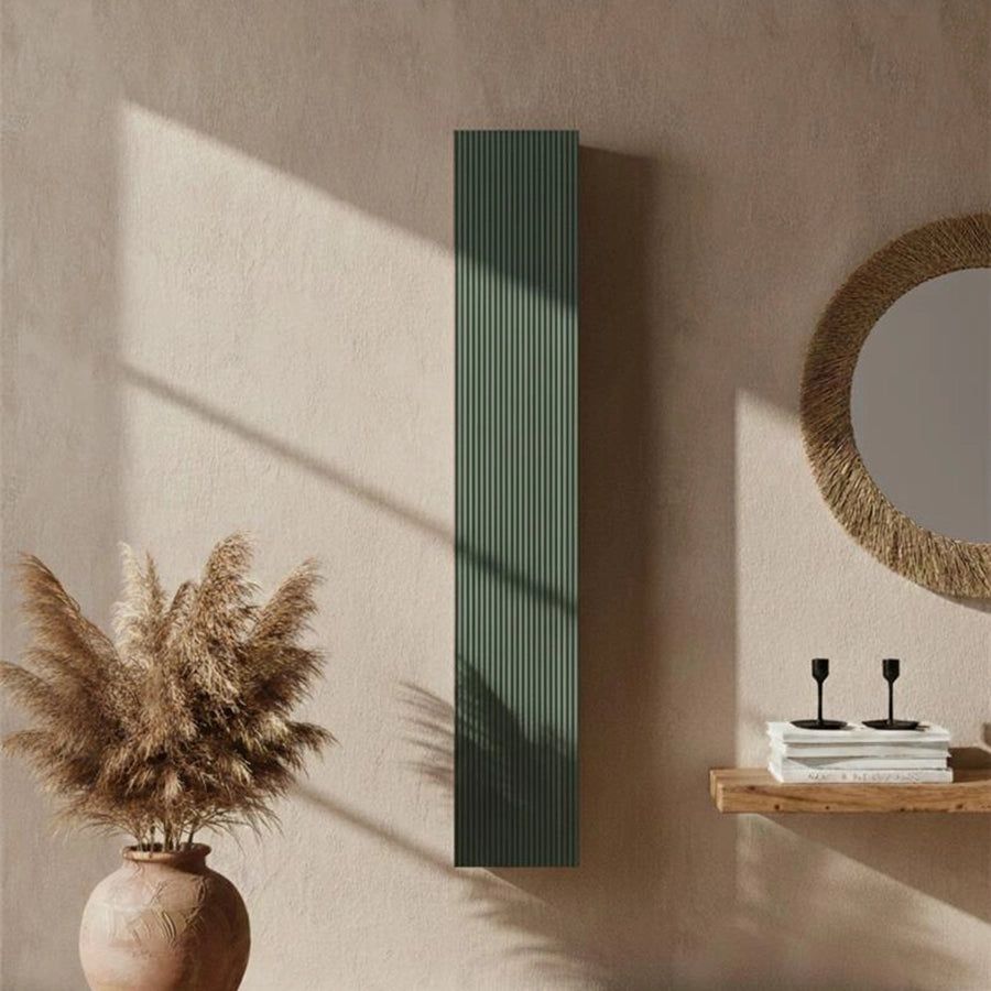 Colonna sospesa Verde muschio 26x150 Urbino con un Anta destra cannettata