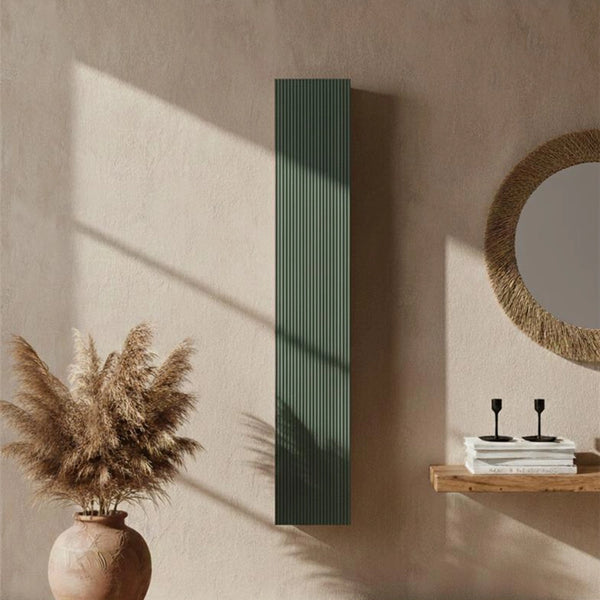 Colonna sospesa Verde muschio 26x150 Urbino con un Anta destra cannettata