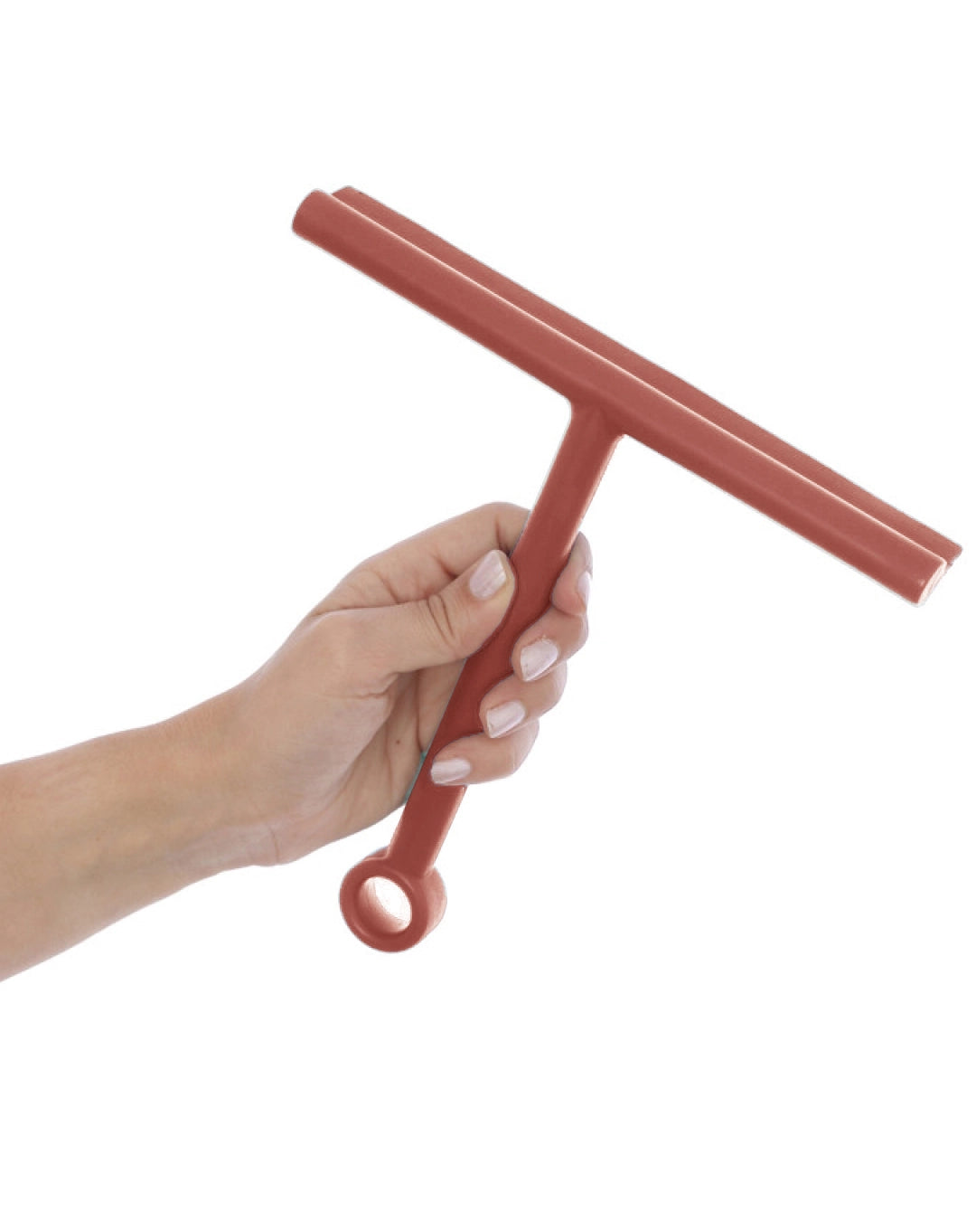 Color spatola tergivetro box doccia rosso mattone