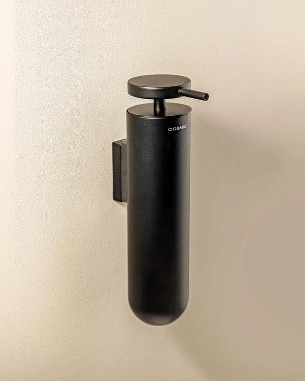 Cosmic Geyser dispenser sapone a parete nero opaco WJC277A0005036