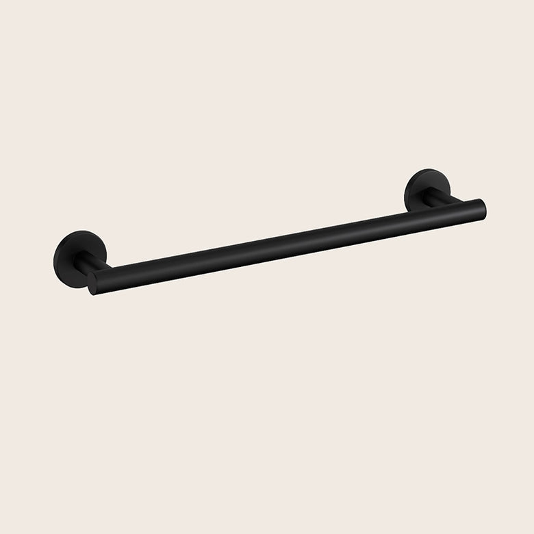 Cosmic Architect Portasciugamani 45 cm a muro nero Soft Soft Black Nero Sat in opaco montato a parete, vista del design e...