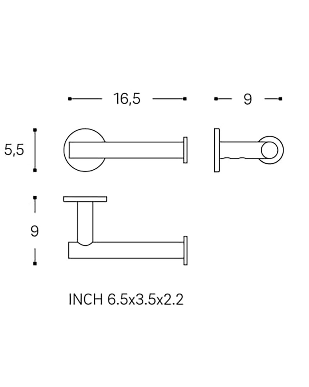 Cosmic Architect SP portarotolo senza coperchio oro lucido WJC235A0058004