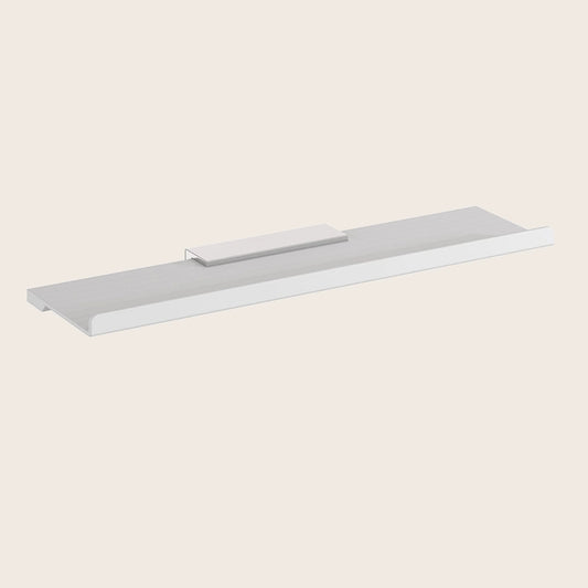 Cosmic Architect S+ Mensola 40x10 Bagno Cromo in acciaio inox e lucido installato in bagno moderno con ante in vetro...