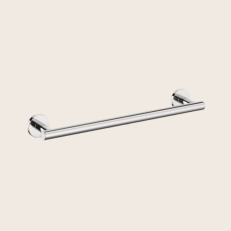 Cosmic Architect S+ Porta Asciugamani 45 Cm Cromo in acciaio inox e lucido montato a parete, vista del design e della...