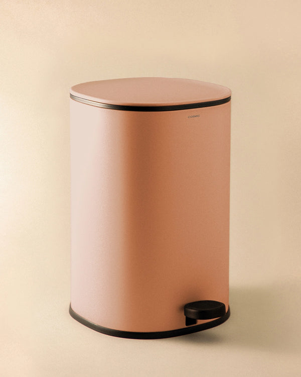Cosmic Essential pattumiera 5L in acciaio blossom pink