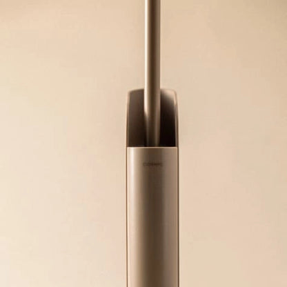 Cosmic Flat piantana portascopino con portarotolo sand