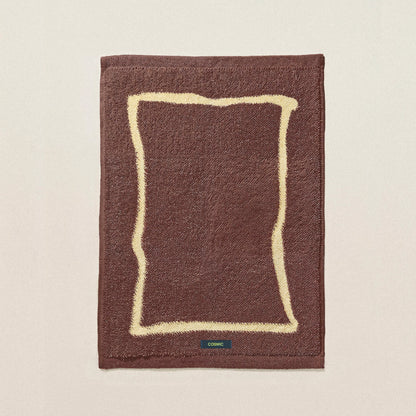 Cosmic Frames Tappeto 50x70 da bagno antiscivolo toffee cream