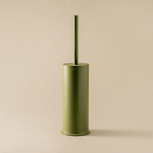 Cosmic Geyser portascopino wc olive WJC277A0000089 Verde in naturale montato a parete, vista del design e della finitura...