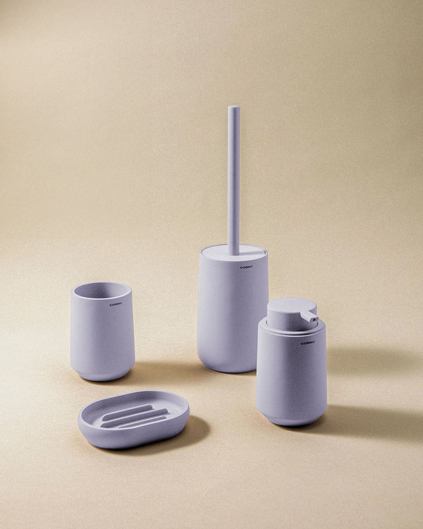 Cosmic Saona Set di Accessori Bagno 4 pz in Resina Lavander WJC219P0000256