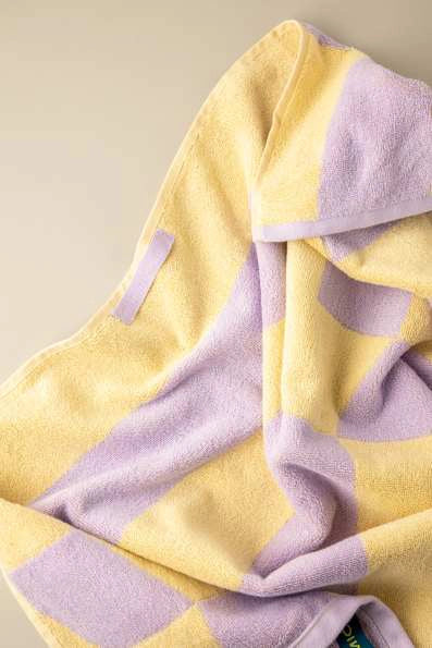 Cosmic Shapes Asciugamano da bagno 50x90 sun lavender