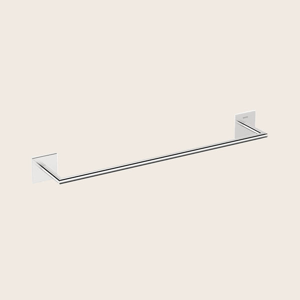 Cosmic Stick Portasciugamani 45 Cm a muro Cromo in acciaio inox e lucido montato a parete, vista del design e della...