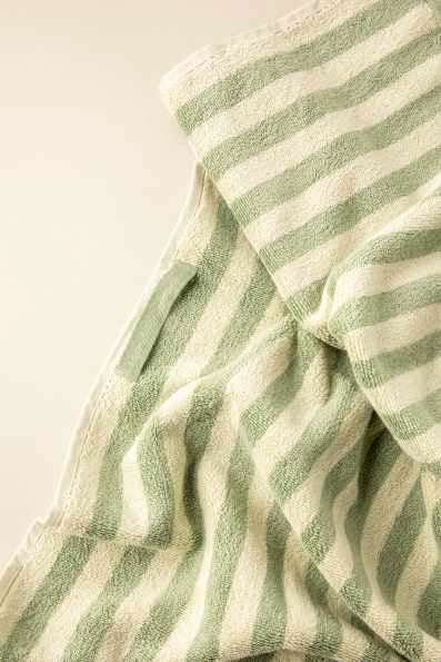 Cosmic Stripes Asciugamano da bagno 50x90 aqua mint