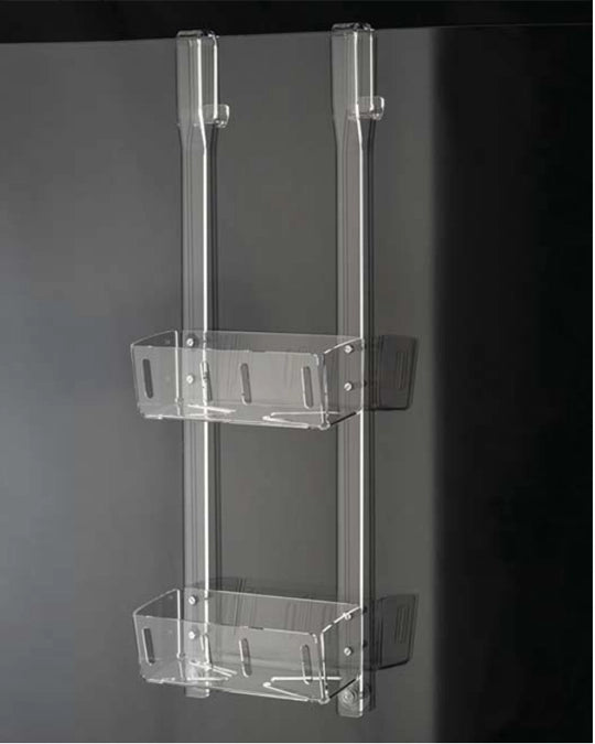 Disenia Plexy Pensile per vetro box doccia in plexiglass PX09