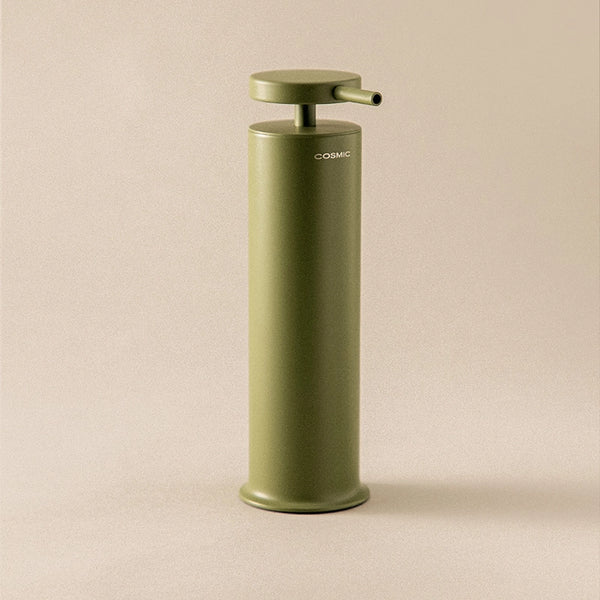 Dispenser da appoggio porta sapone liquido verde oliva Geyser industrias cosmic