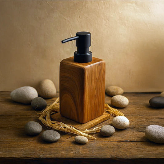 Dispenser sapone effetto legno Radici