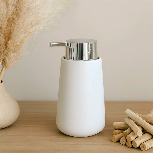 Dispenser sapone in ceramica bianco Sidney