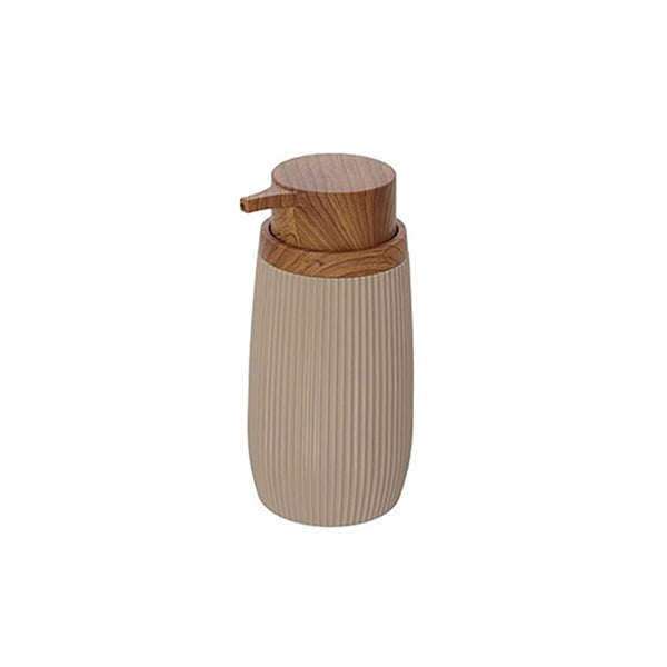 Dispenser sapone in plastica tortora London