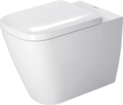 Duravit Happy D2 Coppia sanitari filo muro sedile rallentato bianco