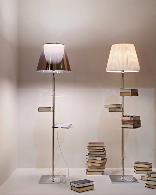 FLOS Bibliotheque Nationale Lampada a pavimento Fume F1011030 – vista 2