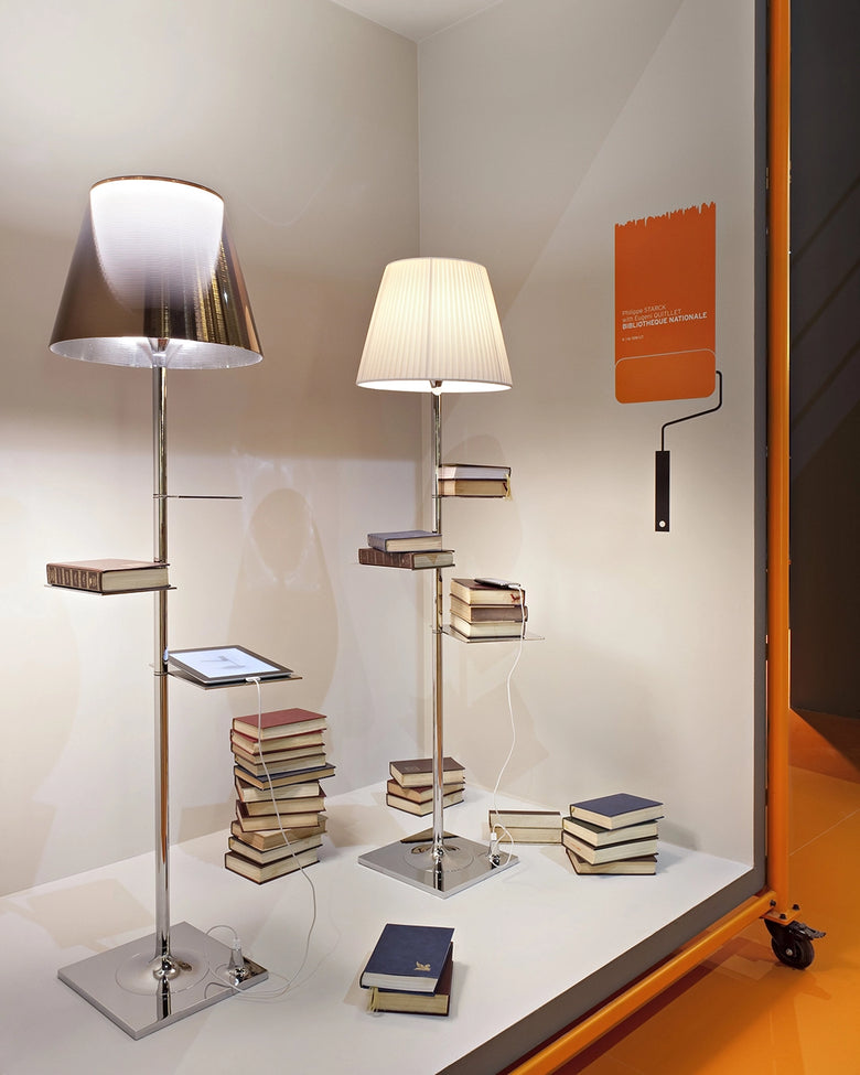 FLOS Bibliotheque Nationale Lampada a pavimento Fume F1011030 – vista 4